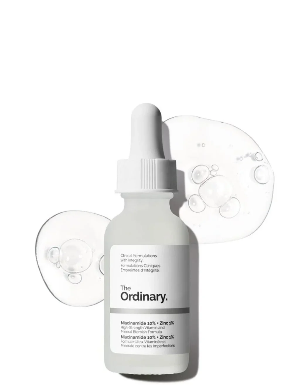 The Ordinary Niacinamide 10% + Zinc 1%, Smoothing Serum for Blemish-Prone Skin